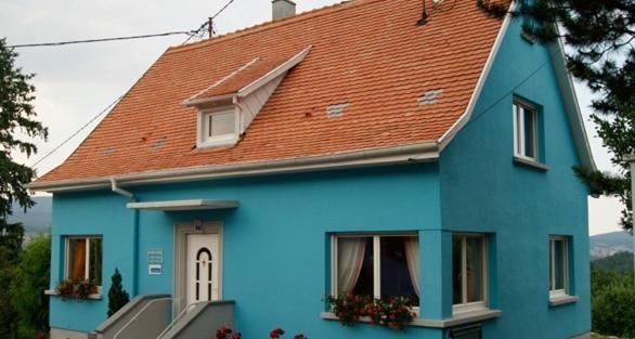 Dieffenbach-au-Val La Maison Bleue Bed & Breakfast エクステリア 写真